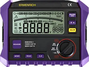 Тестер заземления Ermenrich Ping ET60, изображение 1