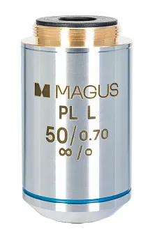 Объектив MAGUS 50PLL 50х/0,70 Plan L WD 3,68 мм, изображение 1