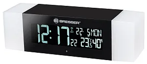 Радио с будильником и термометром Bresser MyTime Sunrise Bluetooth, черное, изображение 1