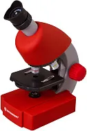 Микроскоп Bresser Junior 40x-640x, красный (выставочный образец)