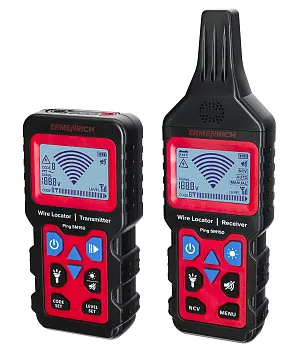 Детектор подземных проводов Ermenrich Ping SM150, красный, изображение 1