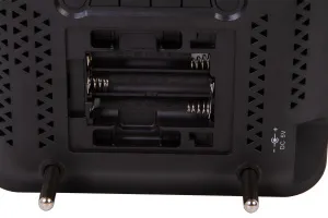 Метеостанция Bresser National Geographic VA с цветным дисплеем и тремя черными датчиками, изображение 9