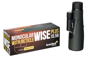 Монокуляр Levenhuk Wise PLUS 10x56 с сеткой, изображение 4