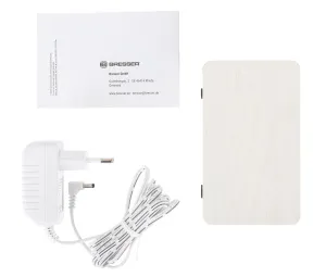 Часы Bresser MyTime W Color LED Blue, белые, изображение 3