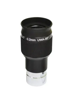 Окуляр Levenhuk UWA 58° 3,2 мм, 1,25", изображение 3