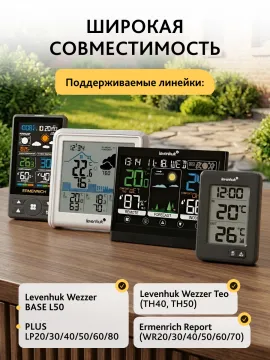 Датчик Levenhuk THS20 для метеостанций, изображение 6