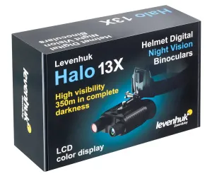 Бинокль цифровой ночного видения Levenhuk Halo 13X Helmet, с креплением на голову, изображение 13
