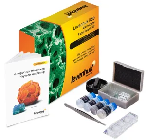 Набор для опытов с микроскопом Levenhuk K50, изображение 2