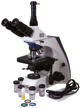 Микроскоп Levenhuk MED 35T, тринокулярный, изображение 2