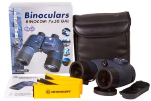 Бинокль Bresser Binocom 7x50 GAL, изображение 19