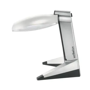 Лупа настольная асферическая Eschenbach Scribolux 2,8x, 100x75 мм, с подсветкой, изображение 2