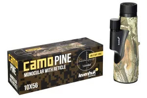 Монокуляр камуфляжный Levenhuk Camo Pine 10x56 с сеткой, изображение 10