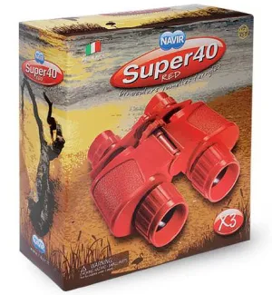 Бинокль детский Navir «Натуралист» 3,5x, красный, без футляра, изображение 3