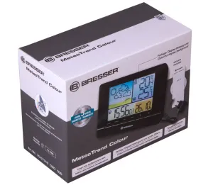 Метеостанция Bresser MeteoTrend Colour с радиоуправлением, черная, изображение 10