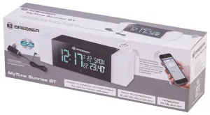Радио с будильником и термометром Bresser MyTime Sunrise Bluetooth, черное, изображение 10