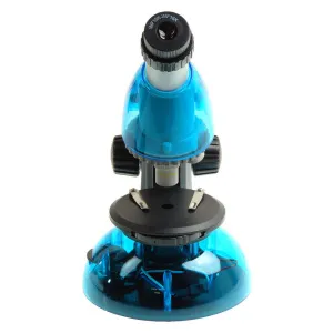 Микроскоп Микромед «Атом» 40–640x, лазурь, изображение 3