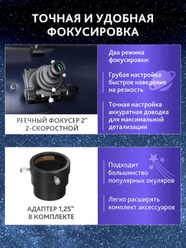 Телескоп Добсона Levenhuk New Skyline PRO 16" (400/1830), изображение 19