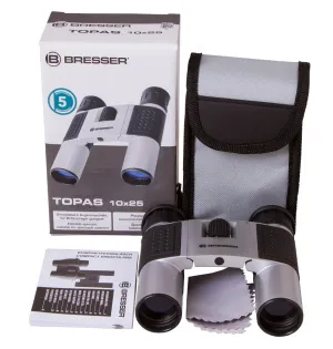 Бинокль Bresser Topas 10x25 Yellow, изображение 6