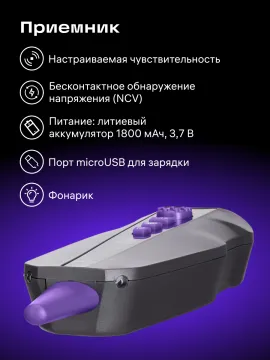 Измеритель длины кабеля Ermenrich NetGeeks NL80, изображение 14