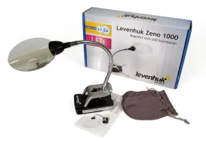 Лупа Levenhuk Zeno 1000, 2,5/5x, 88/21 мм, 2 LED, изображение 3