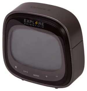 Часы цифровые Explore Scientific Dual с будильником, черные, изображение 6