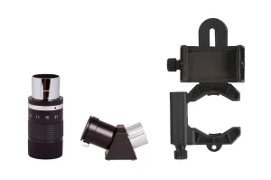 Телескоп Levenhuk New Skyline RA 80ED Carbon AZ, изображение 15